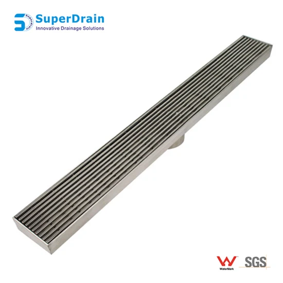 Drenaje de piso de ducha Slimline de acero inoxidable personalizado de alta calidad